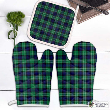 Abercrombie Tartan Combo Oven Mitt & Pot-Holder