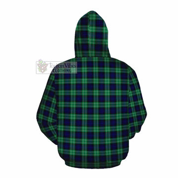 Abercrombie Tartan Cotton Hoodie with Family Crest DNA In Me Style