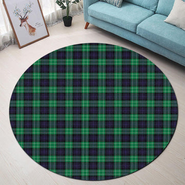 Abercrombie Tartan Round Rug