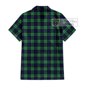 Abercrombie Tartan Short Sleeve Button Shirt with Family Crest DNA In Me Style