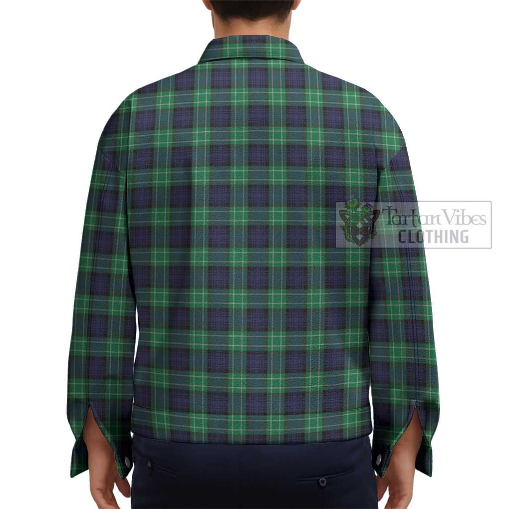 Abercrombie Tartan Unisex Lapel Cotton Jacket - Tartan Vibes Clothing