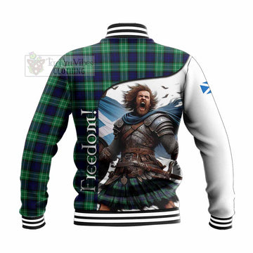 Abercrombie Crest Tartan Baseball Jacket Inspired by the Freedom of Scottish Warrior