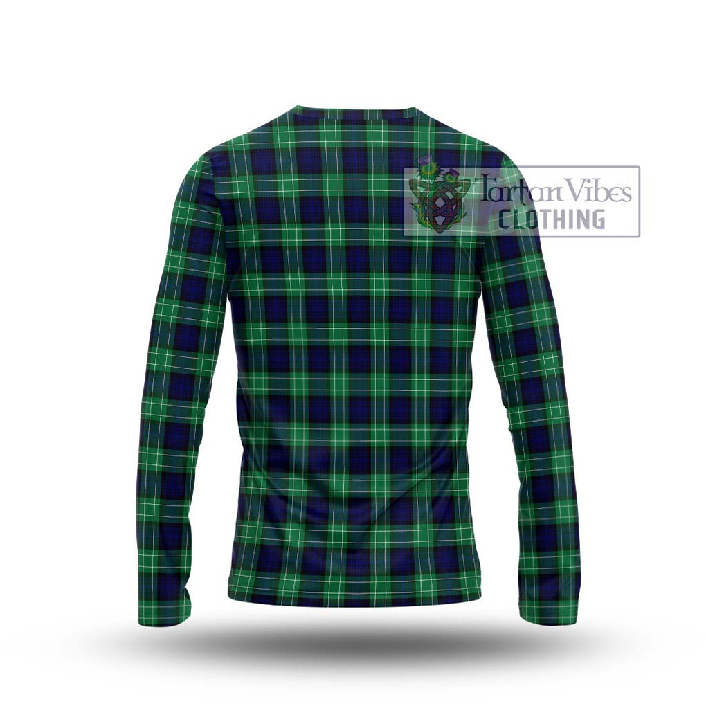 Abercrombie Tartan Long Sleeve T-Shirt with Family Crest DNA In Me Style - Tartanvibesclothing Shop