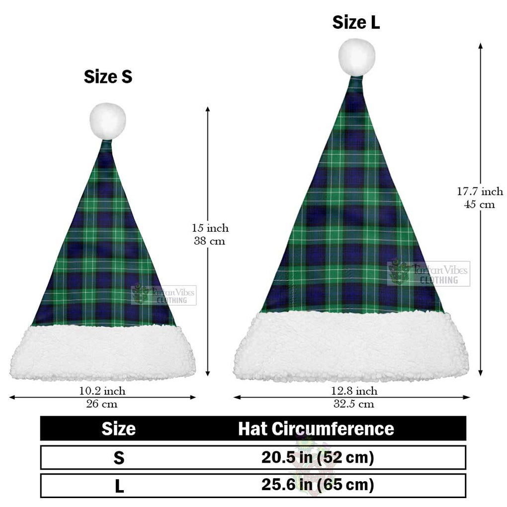 Tartan Vibes Clothing Abercrombie Tartan Christmas Santa Hats