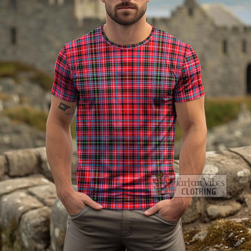 Aberdeen District Tartan Cotton T-Shirt