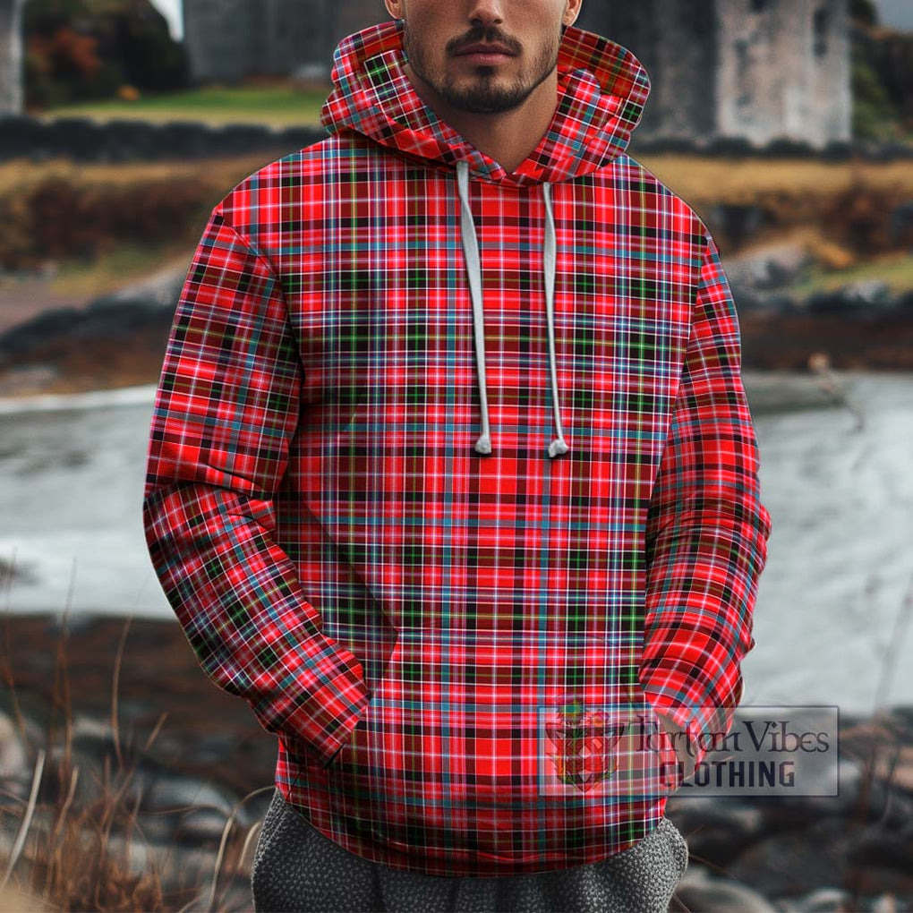 Aberdeen District Tartan Cotton Hoodie Pullover Hoodie XS - Tartan Vibes Clothing