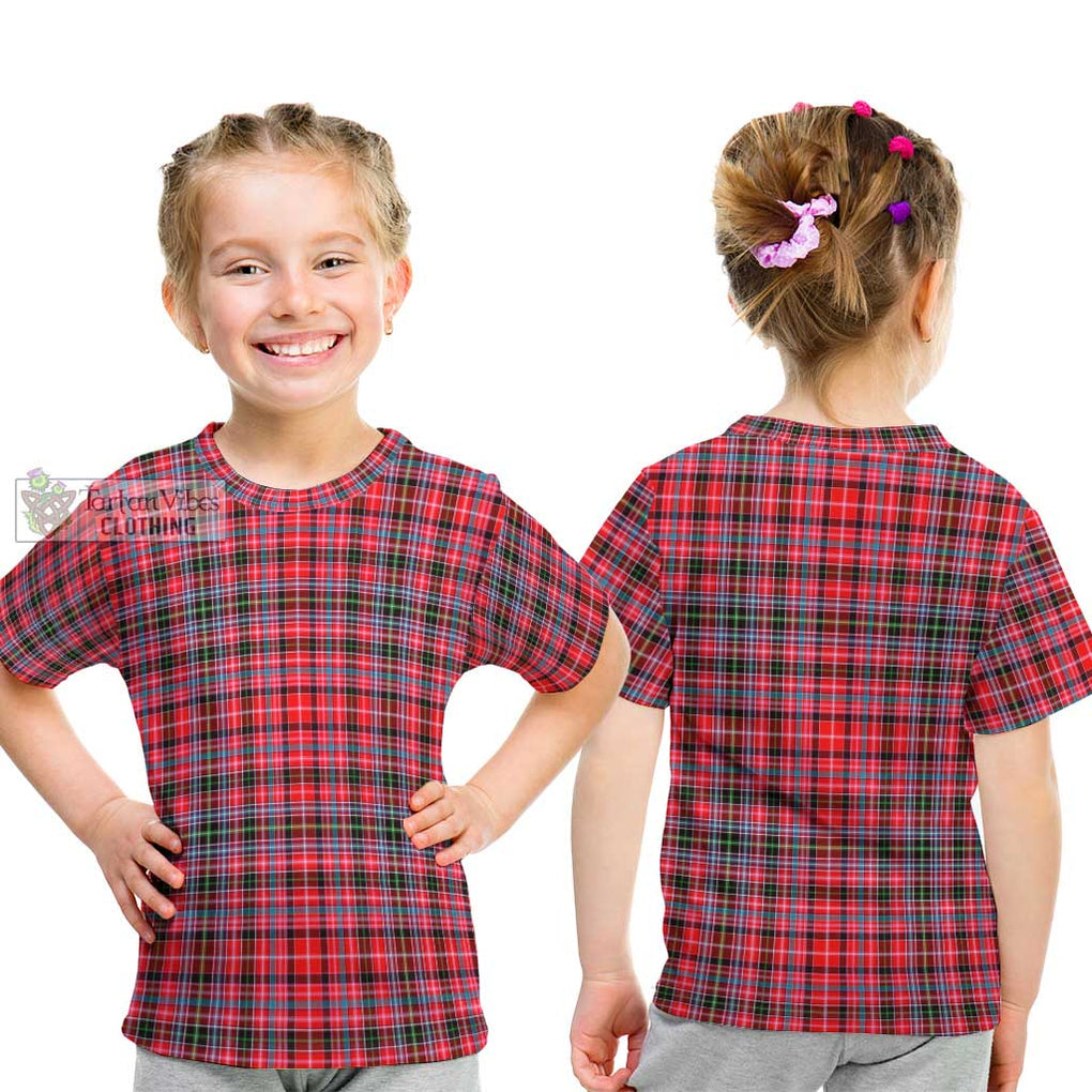 Aberdeen District Tartan Kid T-Shirt - Tartanvibesclothing Shop