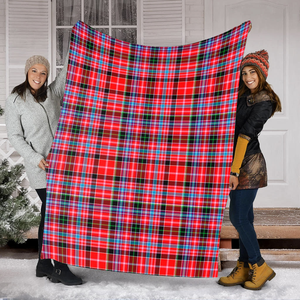 Aberdeen District Tartan Blanket - Tartanvibesclothing