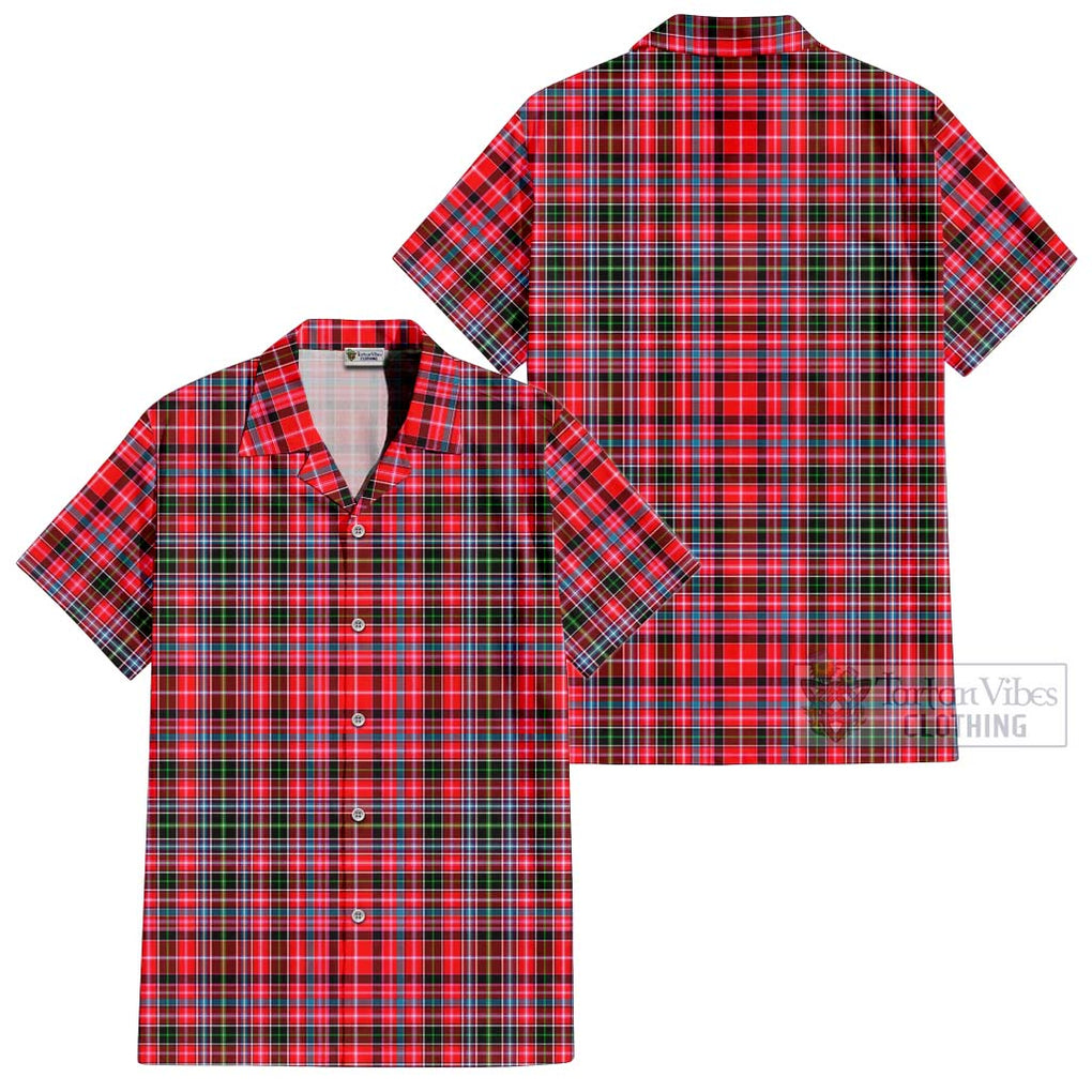 Aberdeen District Tartan Cotton Hawaiian Shirt Kid - Tartanvibesclothing Shop