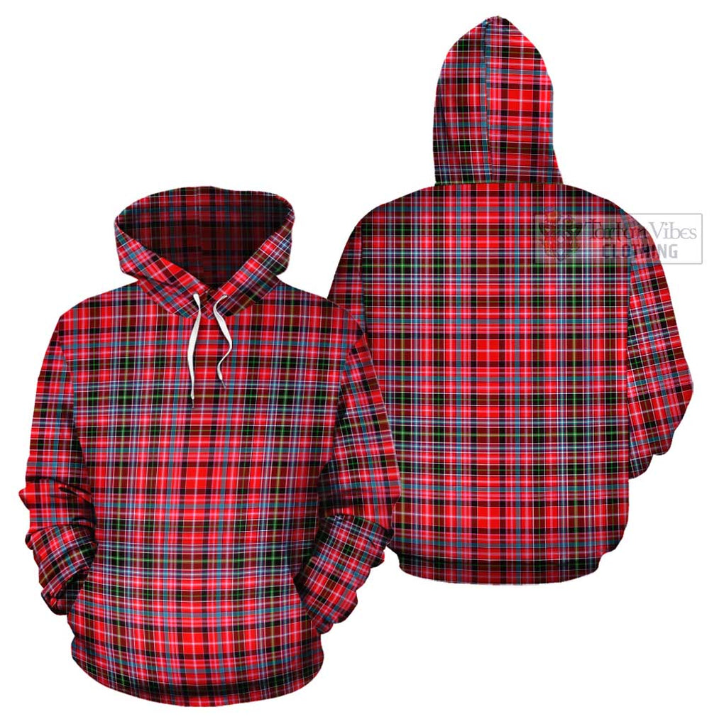 Aberdeen District Tartan Cotton Hoodie Pullover Hoodie - Tartan Vibes Clothing