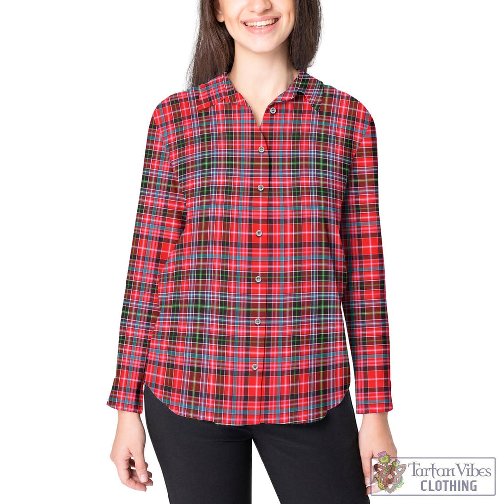 Aberdeen District Tartan Womens Casual Shirt