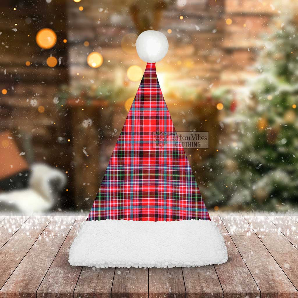 Tartan Vibes Clothing Aberdeen District Tartan Christmas Santa Hats