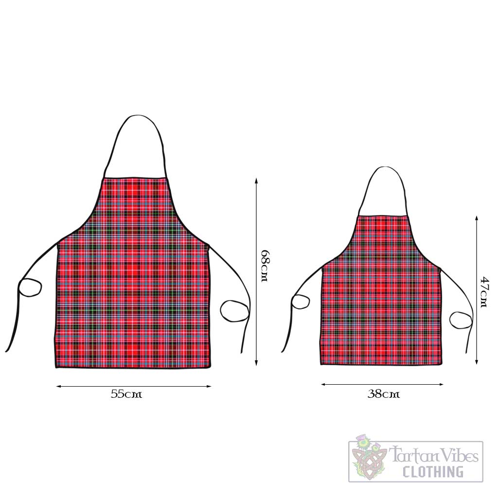 Aberdeen District Tartan Apron Black L 55x68 cm - Tartan Vibes Clothing