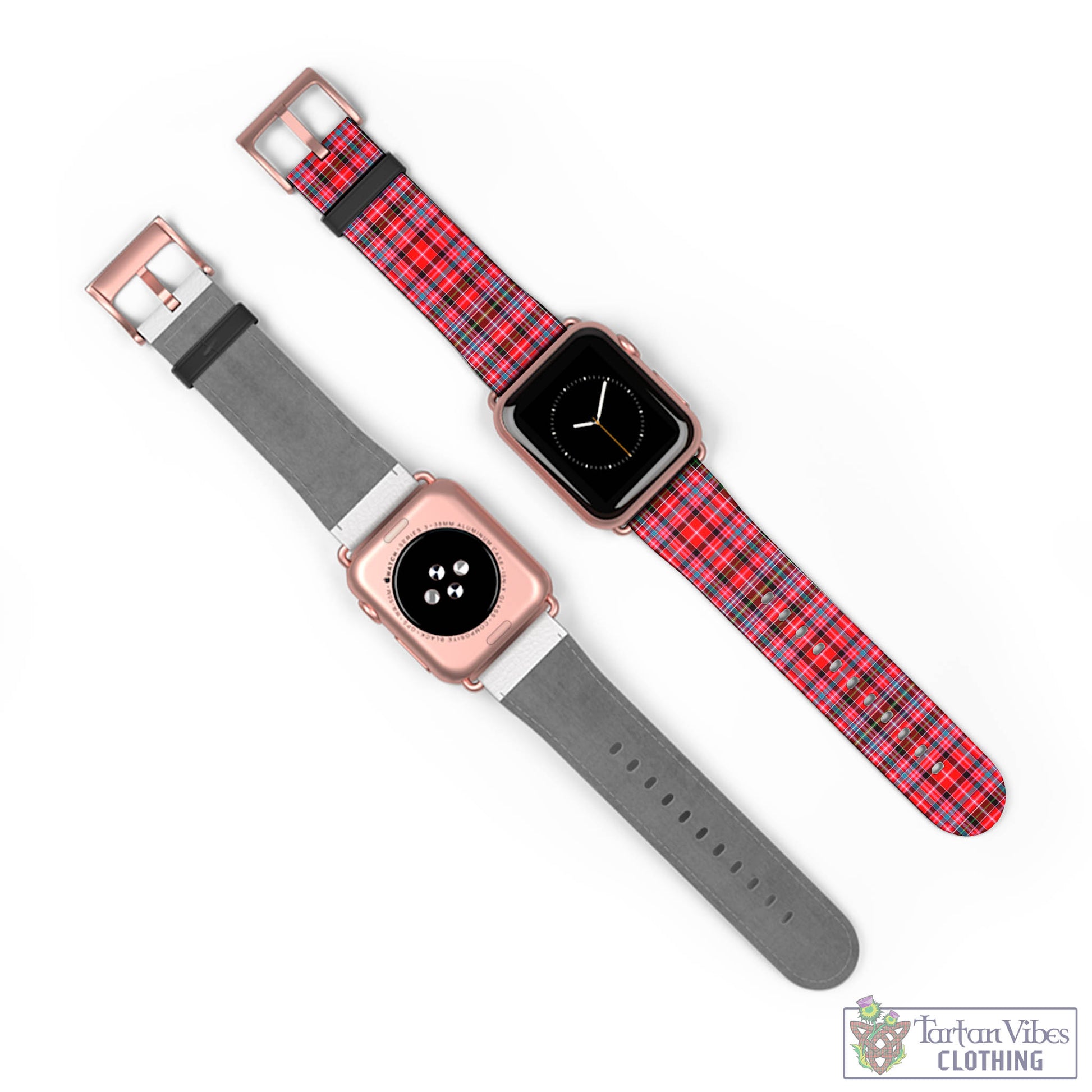 Tartan Vibes Clothing Aberdeen District Tartan Watch Band