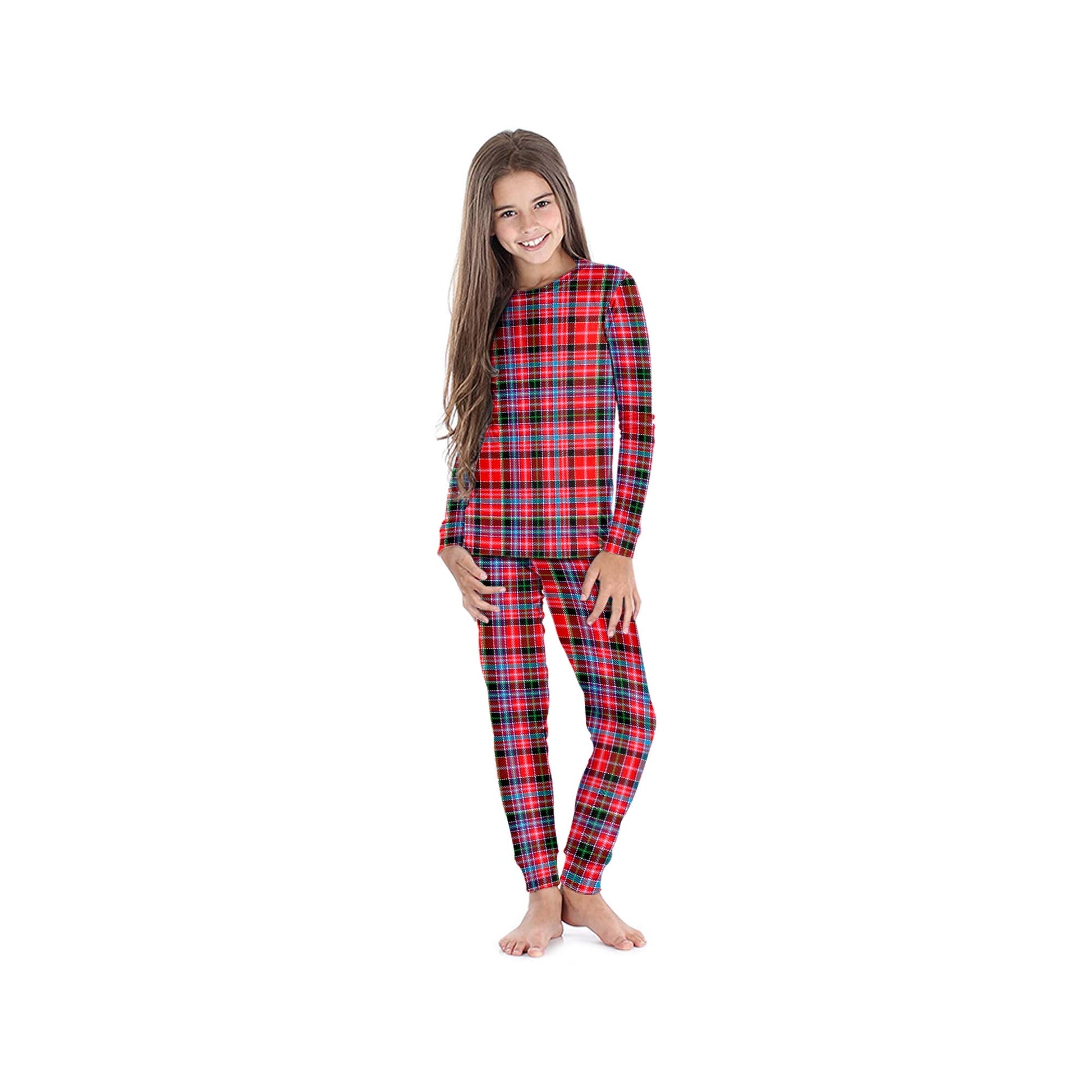 Aberdeen District Tartan Pajamas Family Set - Tartan Vibes Clothing