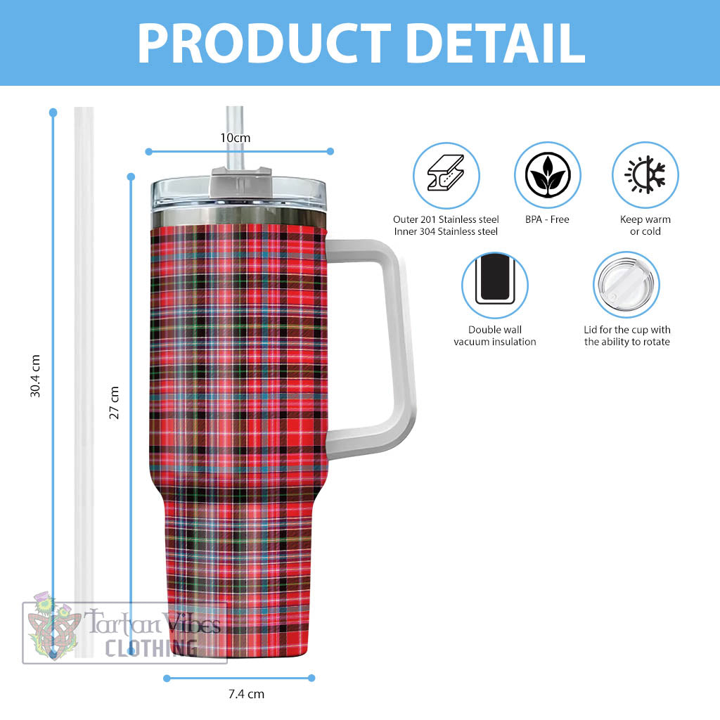 Tartan Vibes Clothing Aberdeen District Tartan Tumbler with Handle