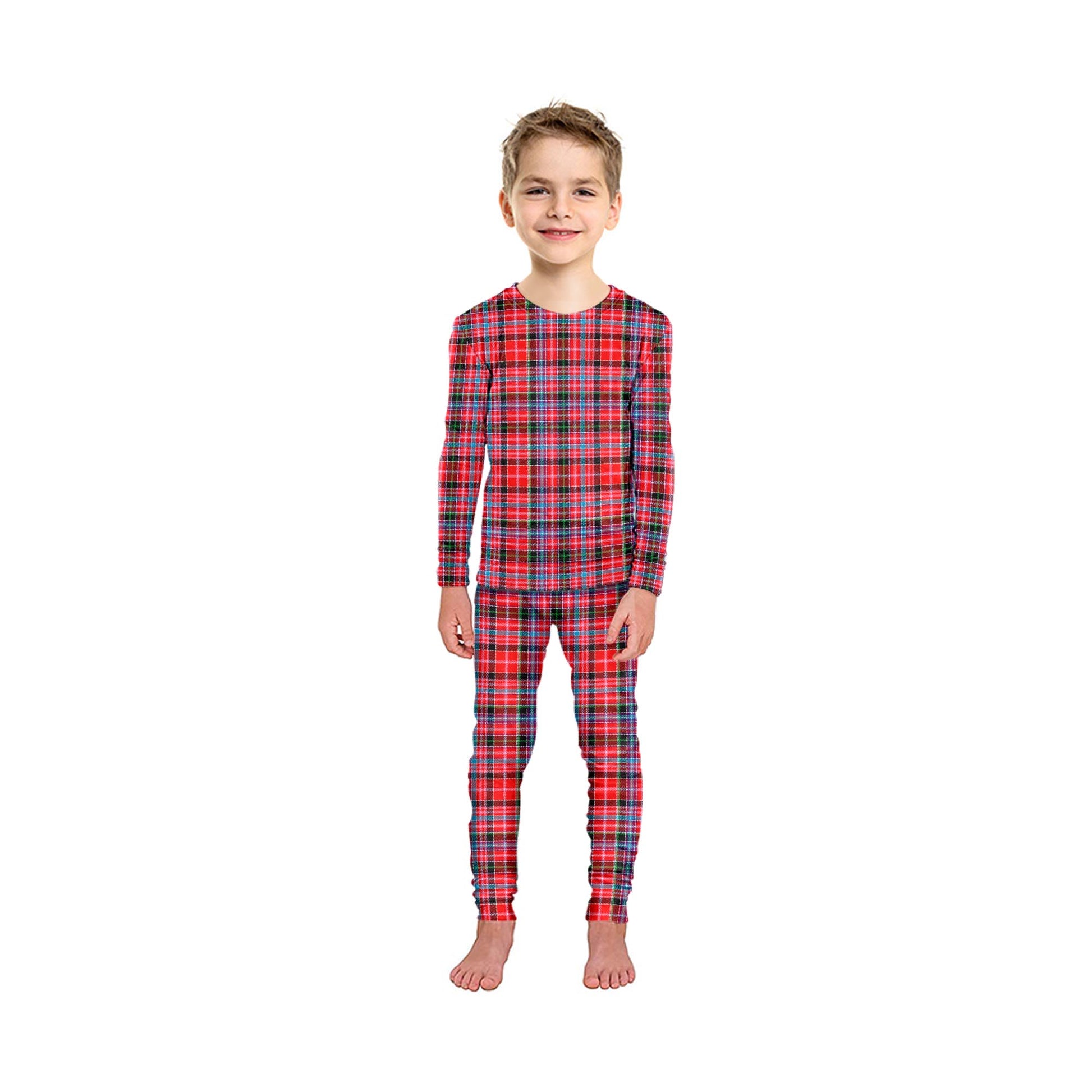 Aberdeen District Tartan Pajamas Family Set - Tartan Vibes Clothing