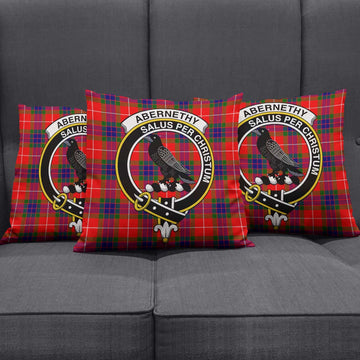 Abernethy Tartan Pillow Cover with Family Crest Rectangle Pillow Cover 51*91cm - Tartan Vibes Clothing