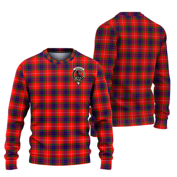 Abernethy Tartan Ugly Sweater with Family Crest