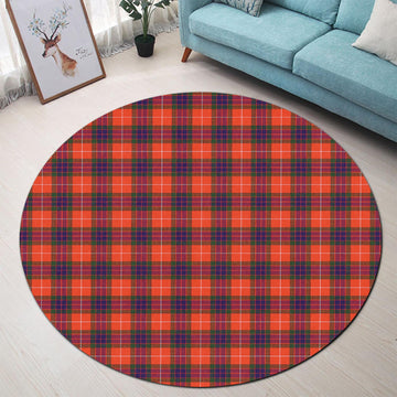 Abernethy Tartan Round Rug