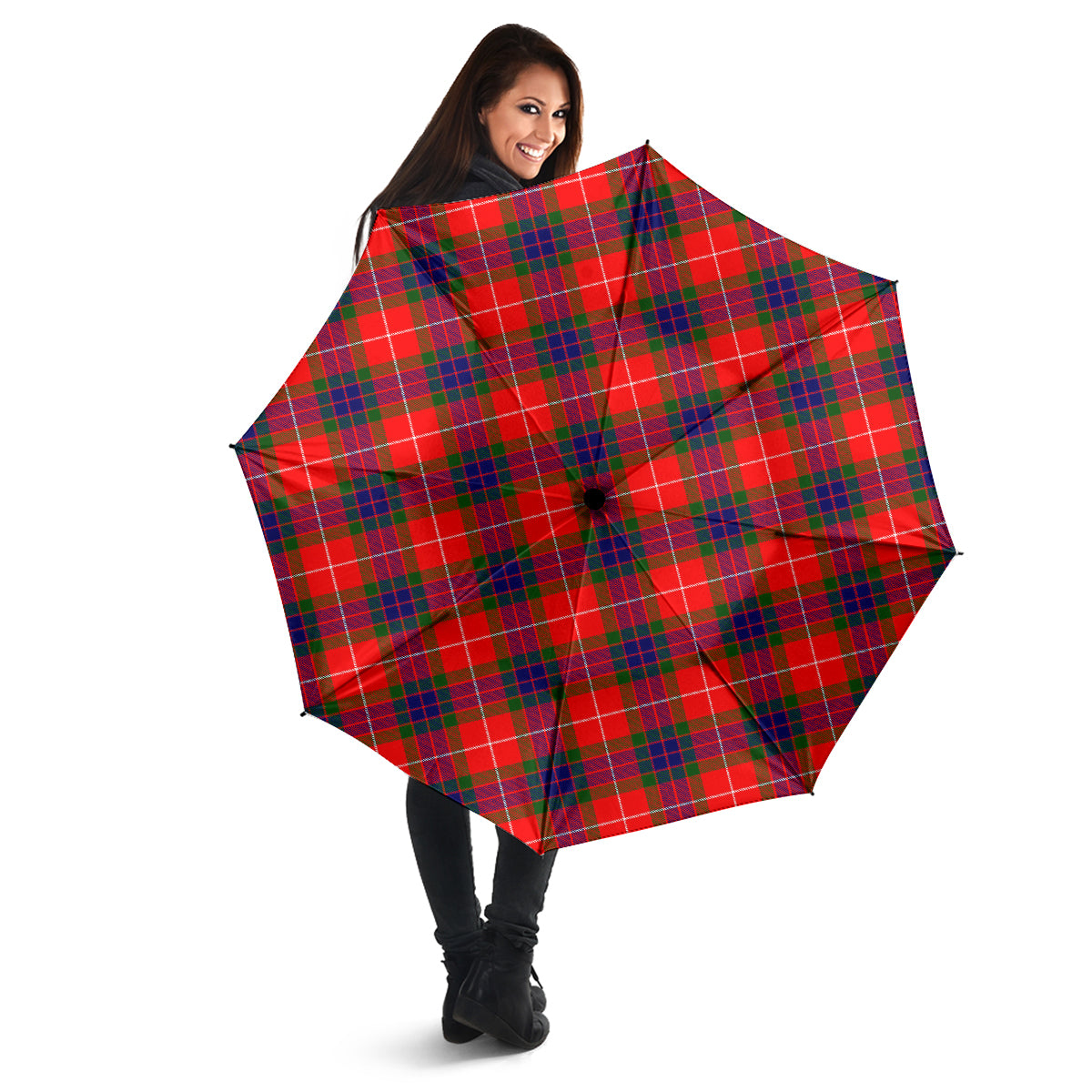 Abernethy Tartan Umbrella - Tartanvibesclothing