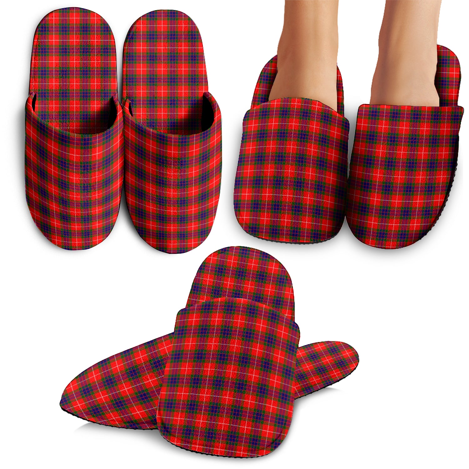 Abernethy Tartan Home Slippers - Tartanvibesclothing