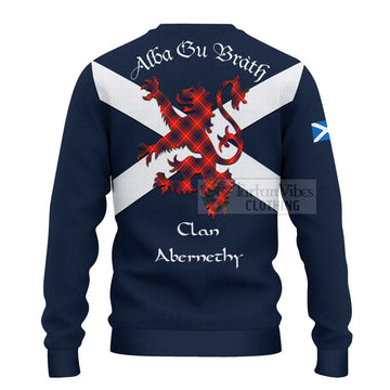 Abernethy Tartan Lion Rampant Ugly Sweater Proudly Display Your Heritage with Alba Gu Brath and Clan Name