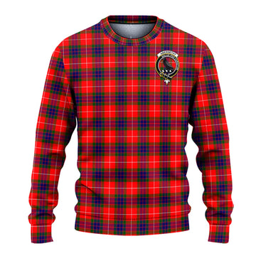 Abernethy Tartan Ugly Sweater with Family Crest