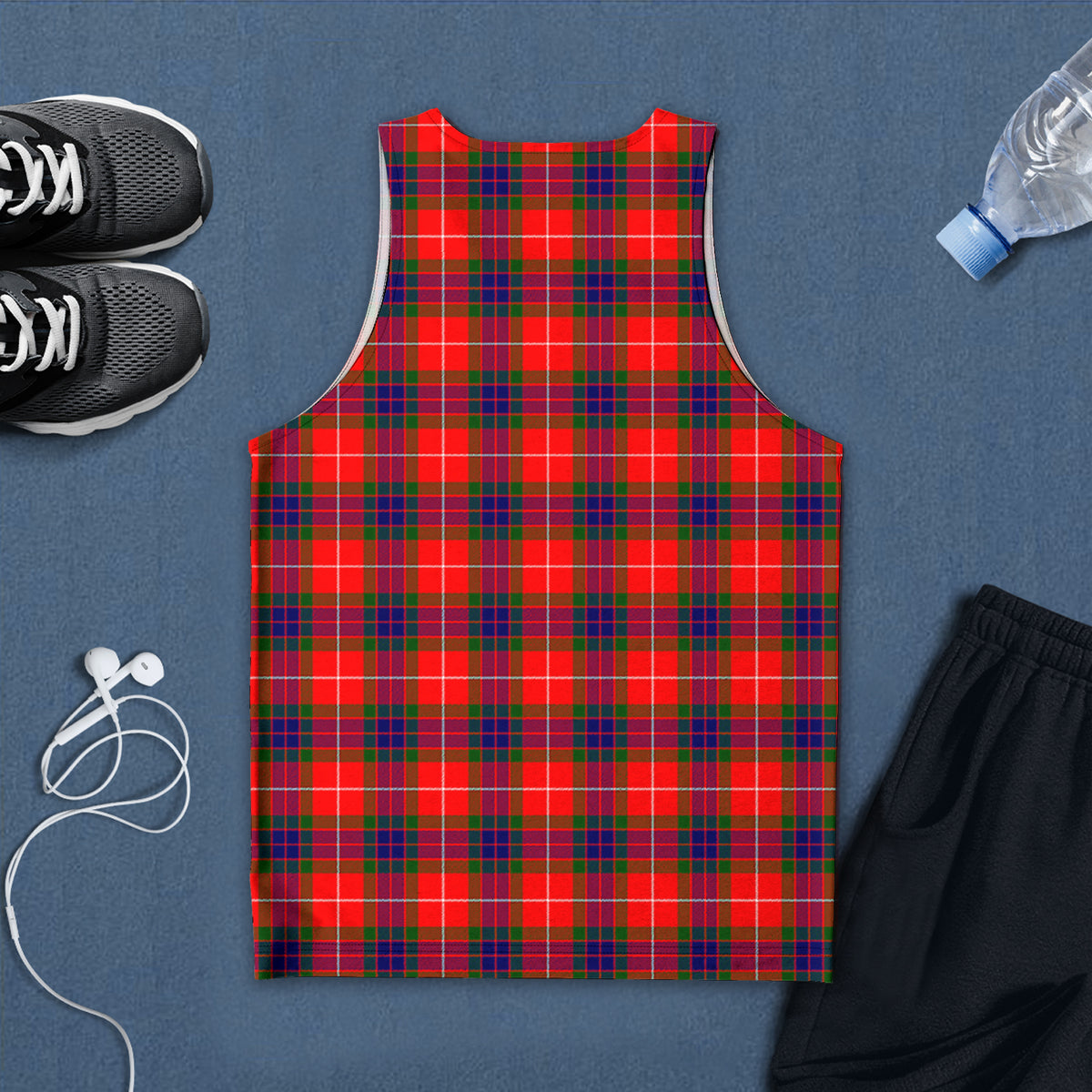 Abernethy Tartan Mens Tank Top - Tartan Vibes Clothing