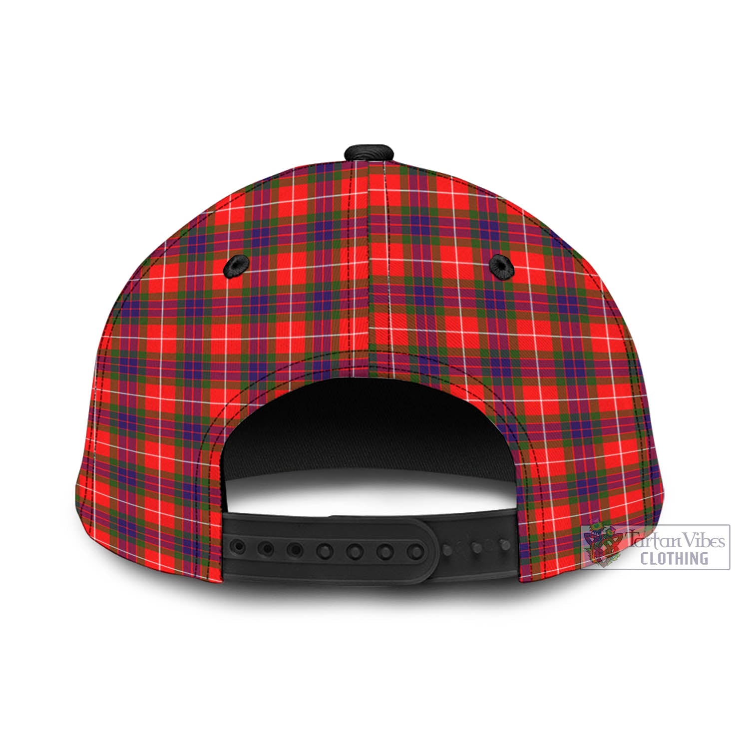 Tartan Vibes Clothing Abernethy Tartan Classic Cap with Family Crest In Me Style