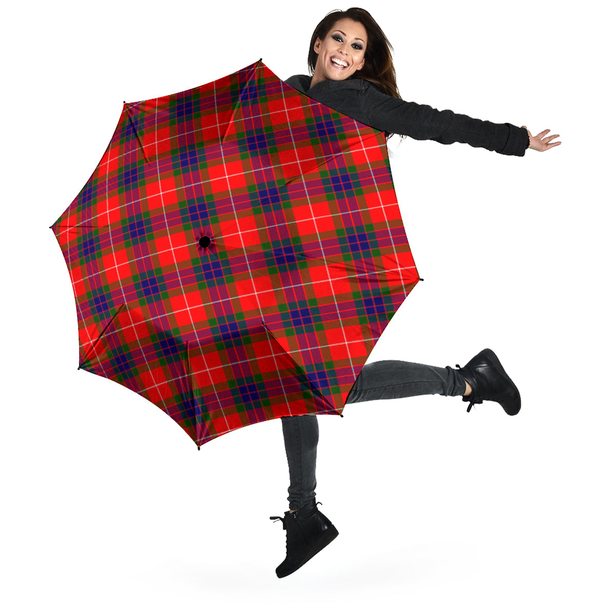 Abernethy Tartan Umbrella - Tartanvibesclothing