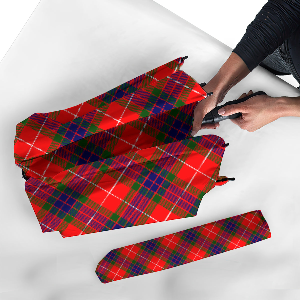 Abernethy Tartan Umbrella - Tartanvibesclothing