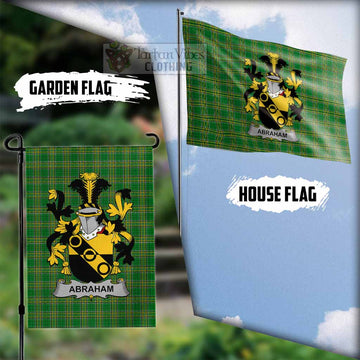 Abraham Irish Clan Flag with Coat of Arms