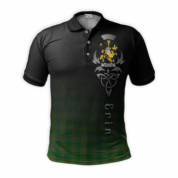 Abraham Irish Clan Polo Shirt with Coat of Arms Erin Go Bragh Celtic Inspired Kid - Tartan Vibes Clothing