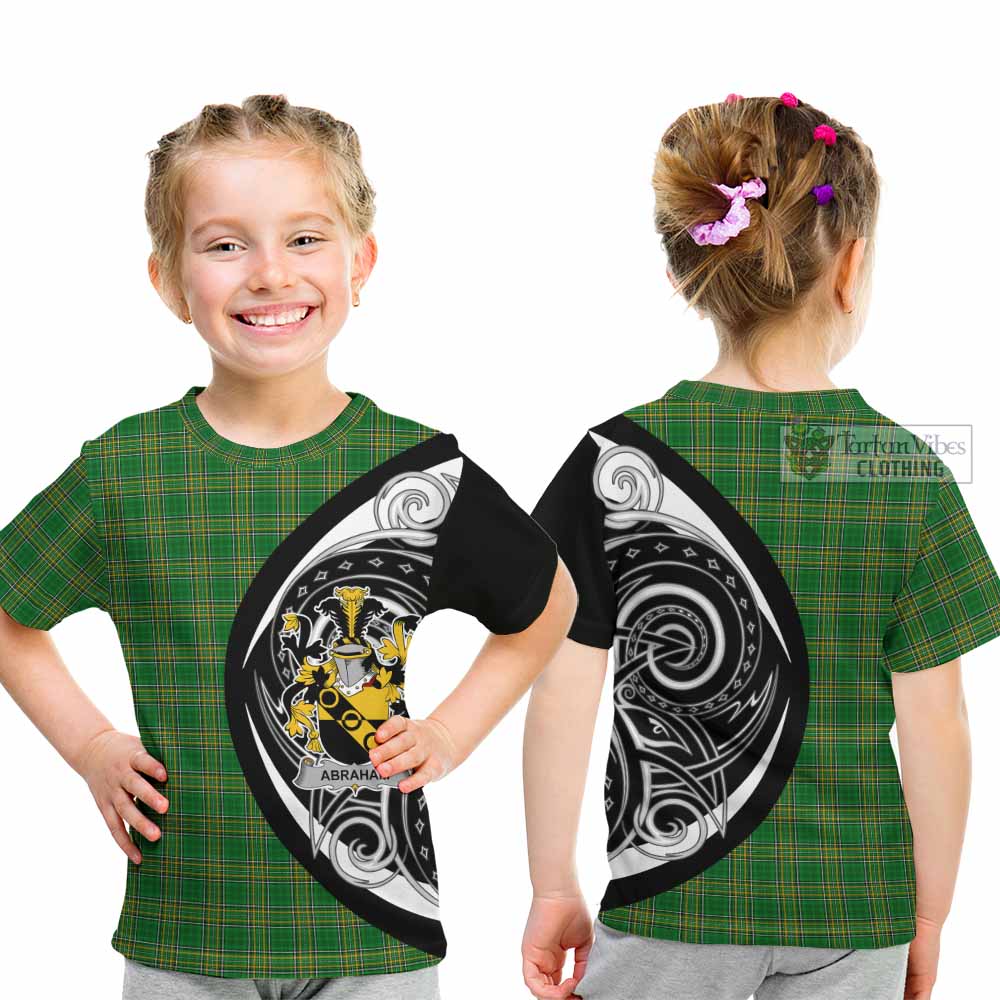 Abraham Irish Clan Kid T-Shirt Celtic Circle Style - Tartan Vibes Clothing
