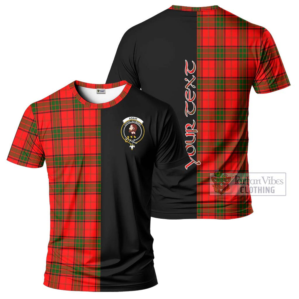 Adair Tartan T-Shirt with Family Crest and Half Of Me Style Kid's Shirt - Tartanvibesclothing Shop