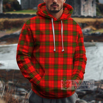 Adair Tartan Cotton Hoodie