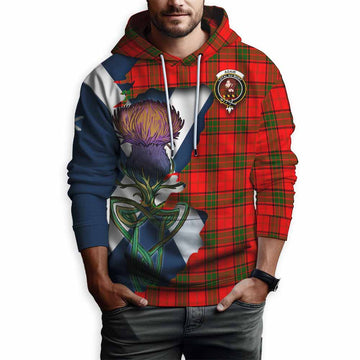 Adair Tartan Family Crest Hoodie Scottish Thistle Celtic Inspired Pullover Hoodie - Tartan Vibes Clothing