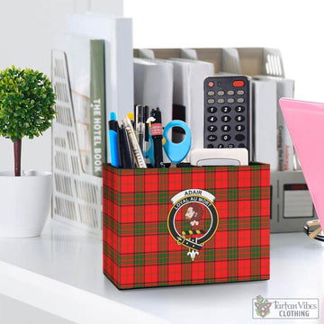 Adair Tartan Pen Holder with Family Crest