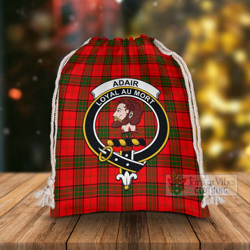 Adair Tartan Christmas Santa's Bag with Family Crest