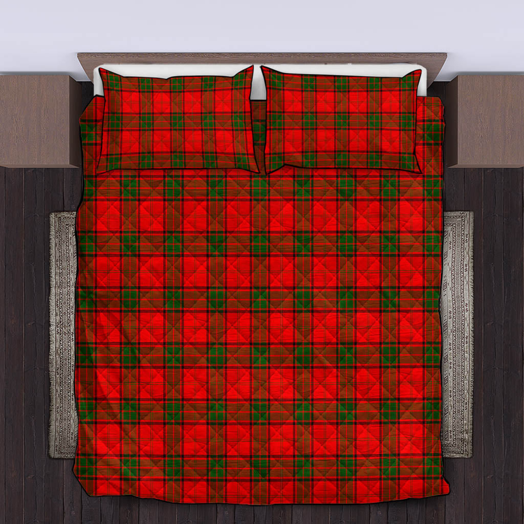 Adair Tartan Quilt Bed Set King - Tartan Vibes Clothing