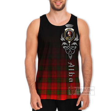 Adair Tartan Men's Tank Top Featuring Alba Gu Brath Family Crest Celtic Inspired