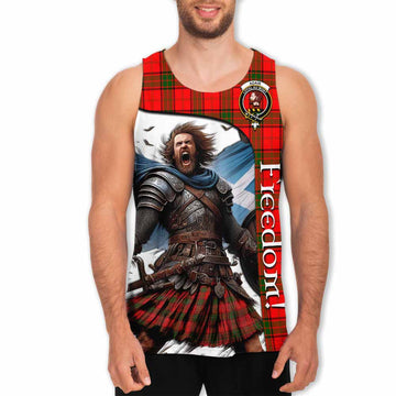 Adair Crest Tartan Men's Tank Top Inspired by the Freedom of Scottish Warrior