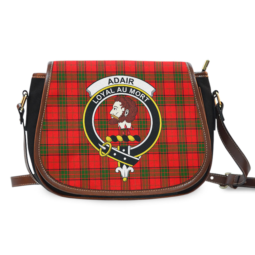 Adair Tartan Saddle Bag with Family Crest - Tartan Vibes Clothing