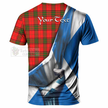 Adair Tartan T-Shirt with Family Crest Scotland Patriotic Style