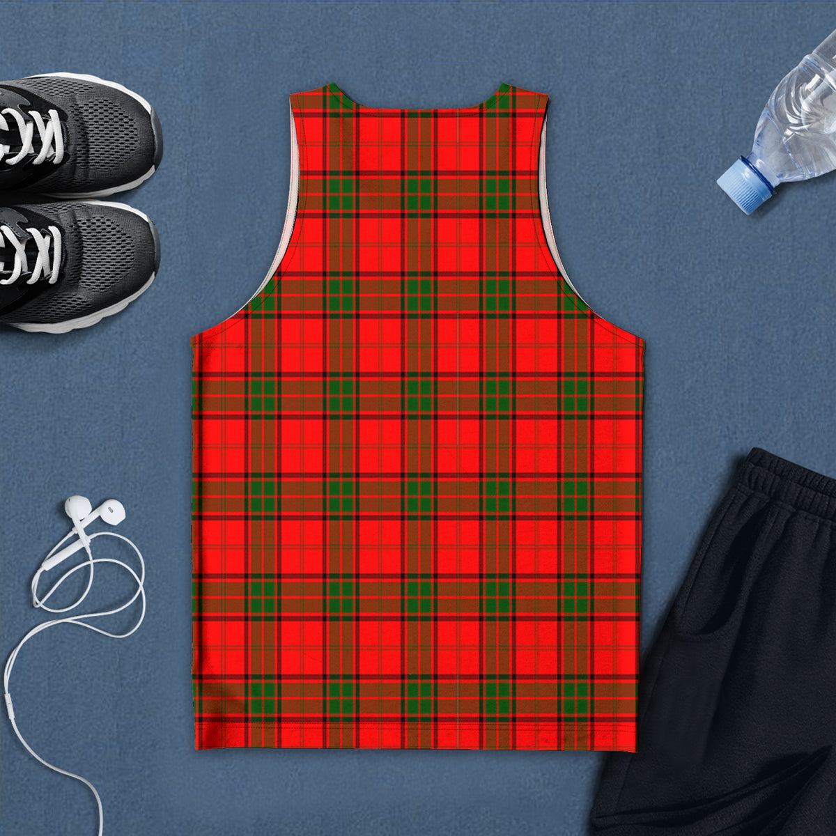 Adair Tartan Mens Tank Top - Tartan Vibes Clothing