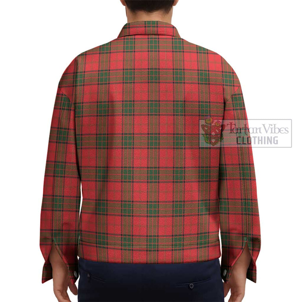 Adair Tartan Unisex Lapel Cotton Jacket - Tartan Vibes Clothing