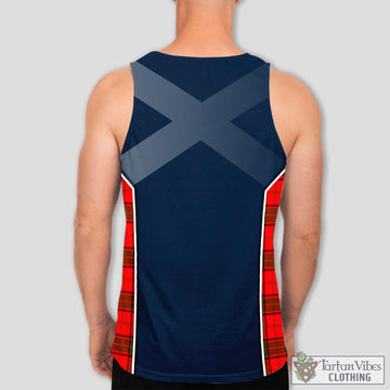 Adair Tartan Men's Tanks Top with Family Crest and Scottish Thistle Vibes Sport Style