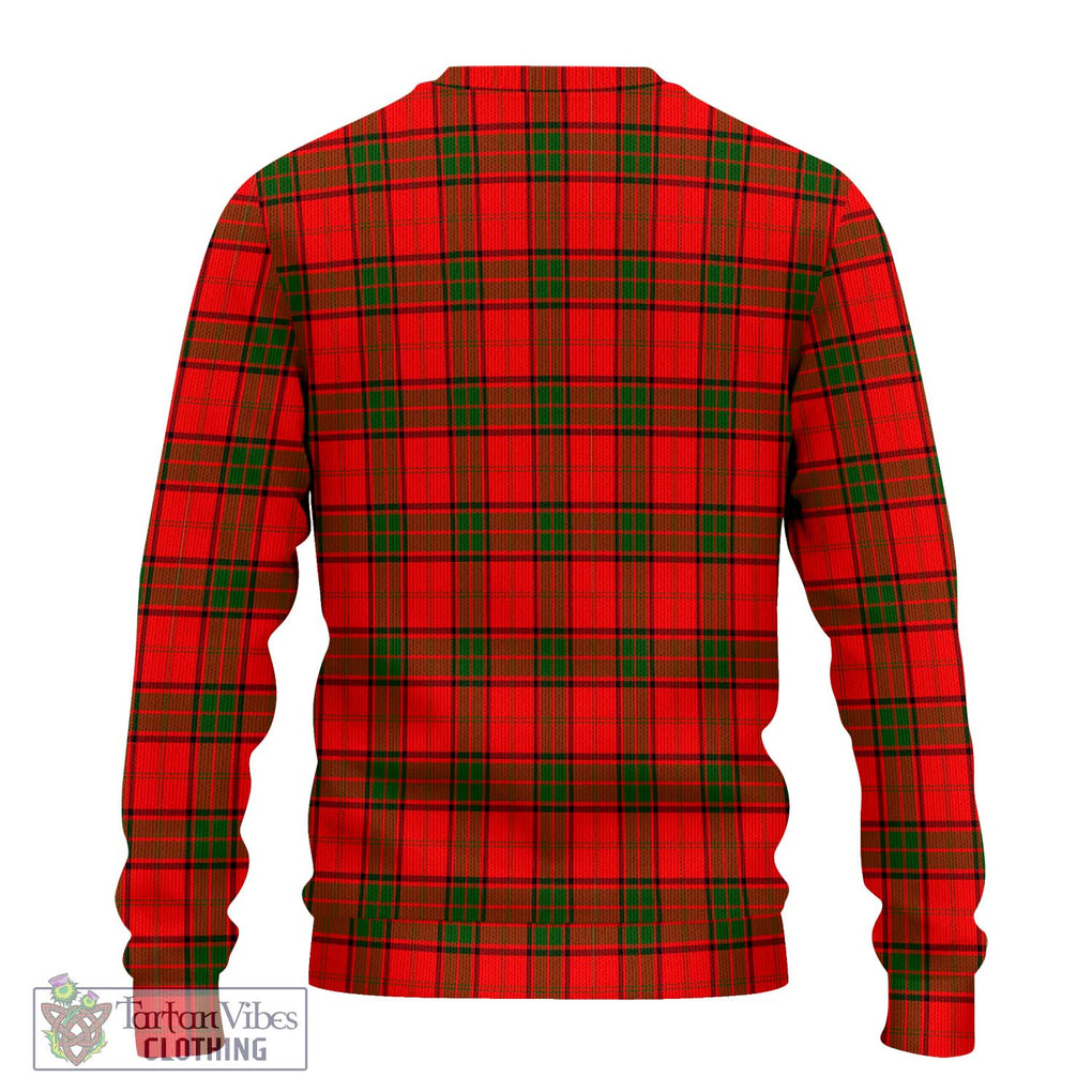 Adair Tartan Knitted Sweater with Family Crest DNA In Me Style - Tartanvibesclothing Shop