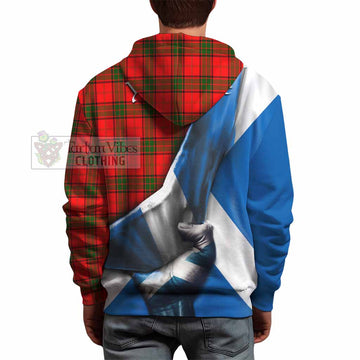 Adair Tartan Hoodie with Family Crest Scotland Patriotic Style